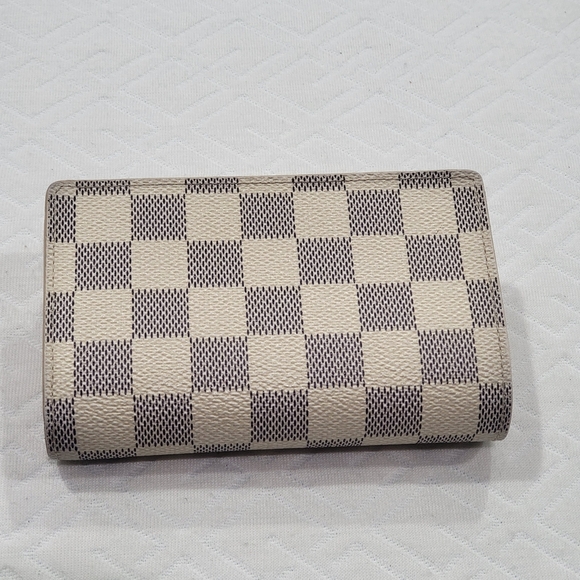 LOUIS VUITTON Damier Azur French Purse Wallet..Authentic!! - Picture 2 of 16